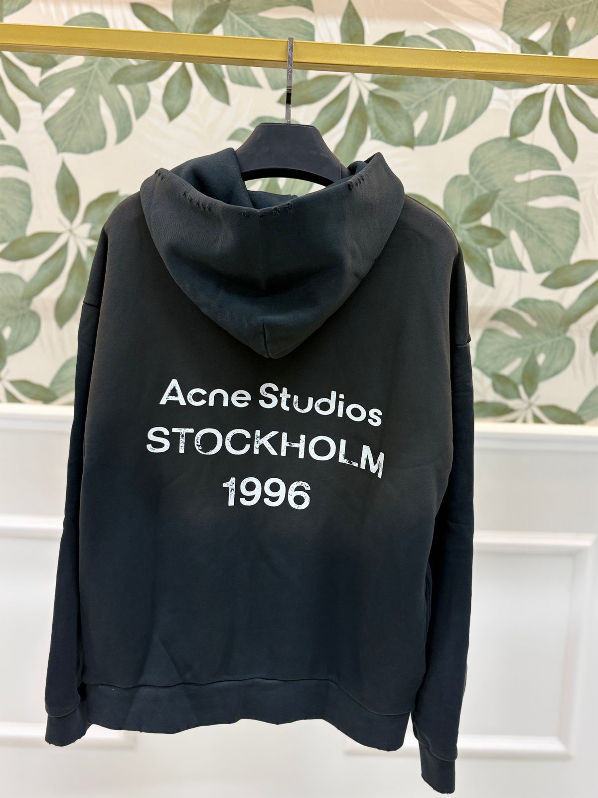 Felpa con cappuccio acne studios