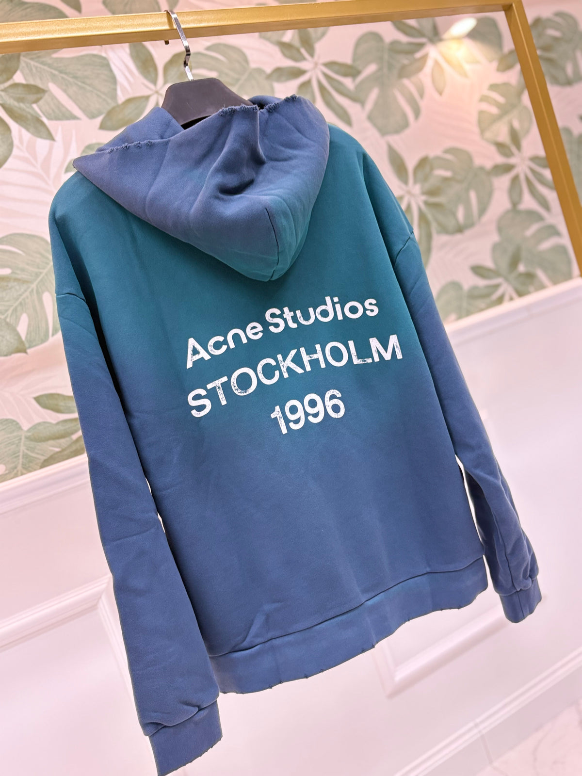 Felpa con cappuccio acne studios