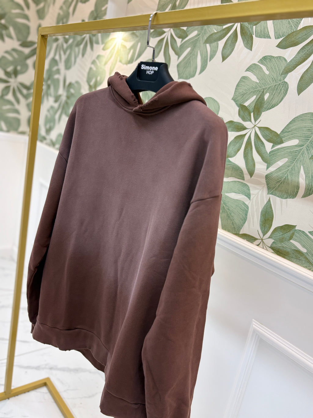 Felpa con cappuccio acne studios