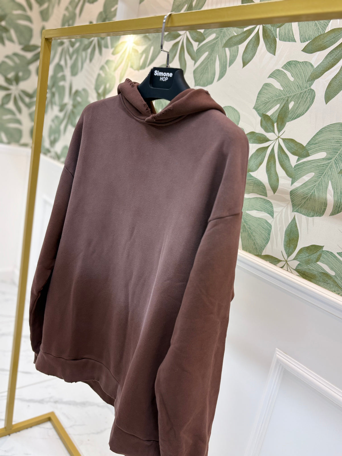 Felpa con cappuccio acne studios