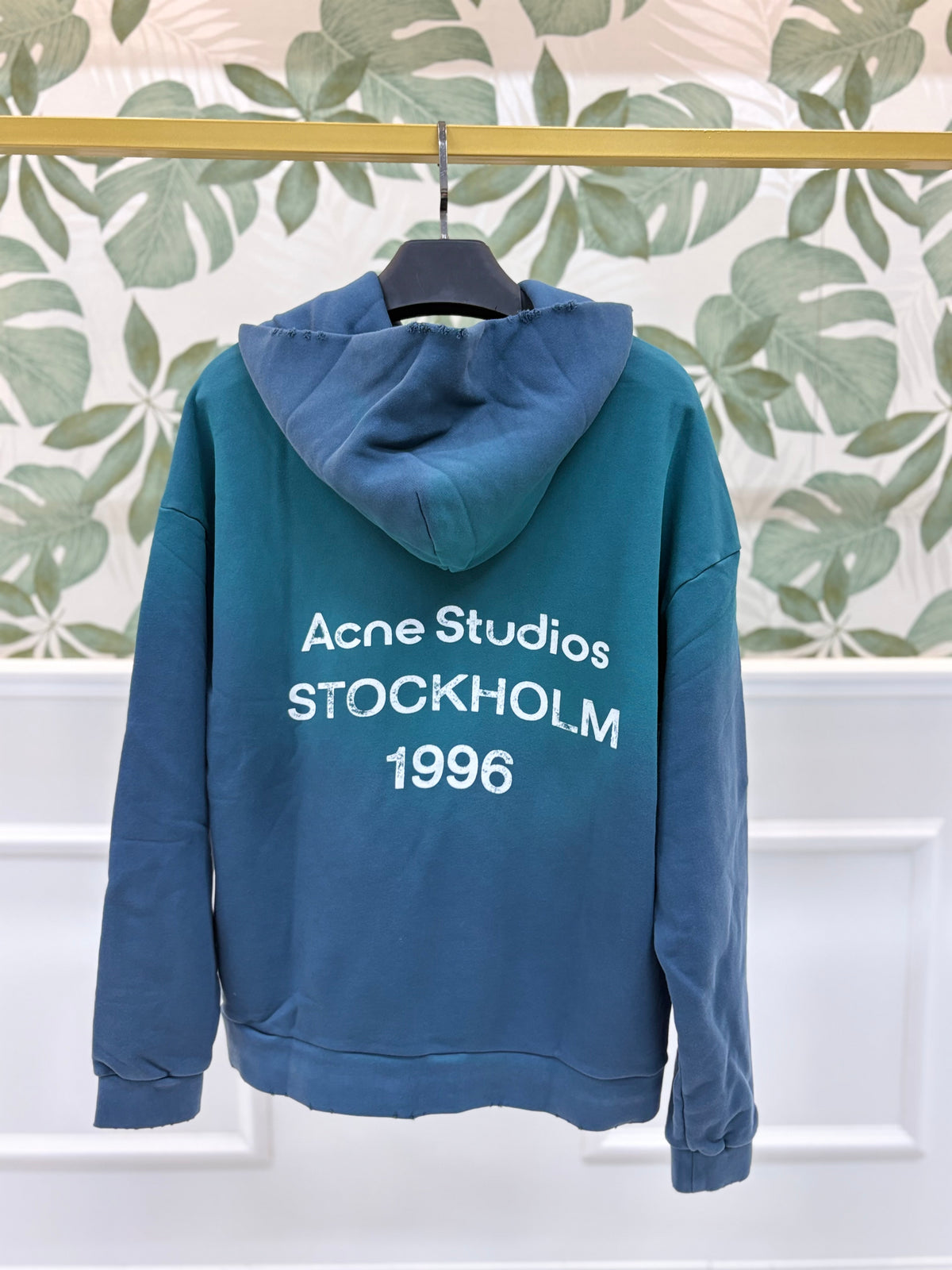 Felpa con cappuccio acne studios